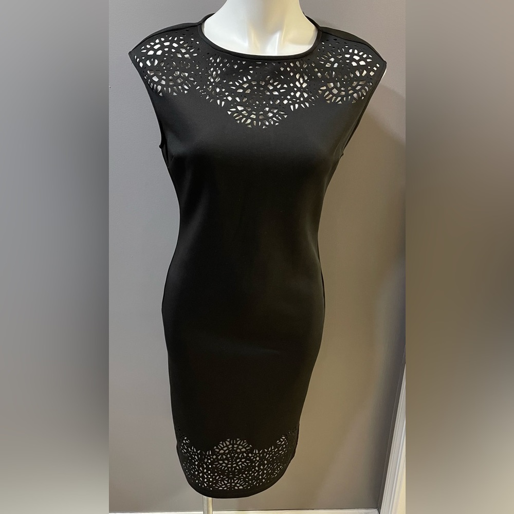 Tahari Black Dress